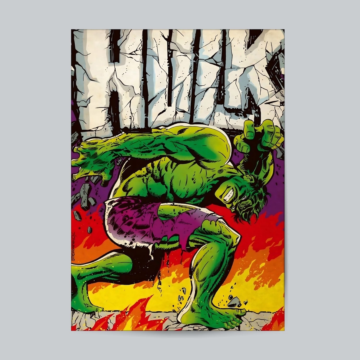 Hulk-03 #Marvel Universe Wall Poster Posters Postor Shop hulk-03-marvel-universe-wall-poster Postor Shop 