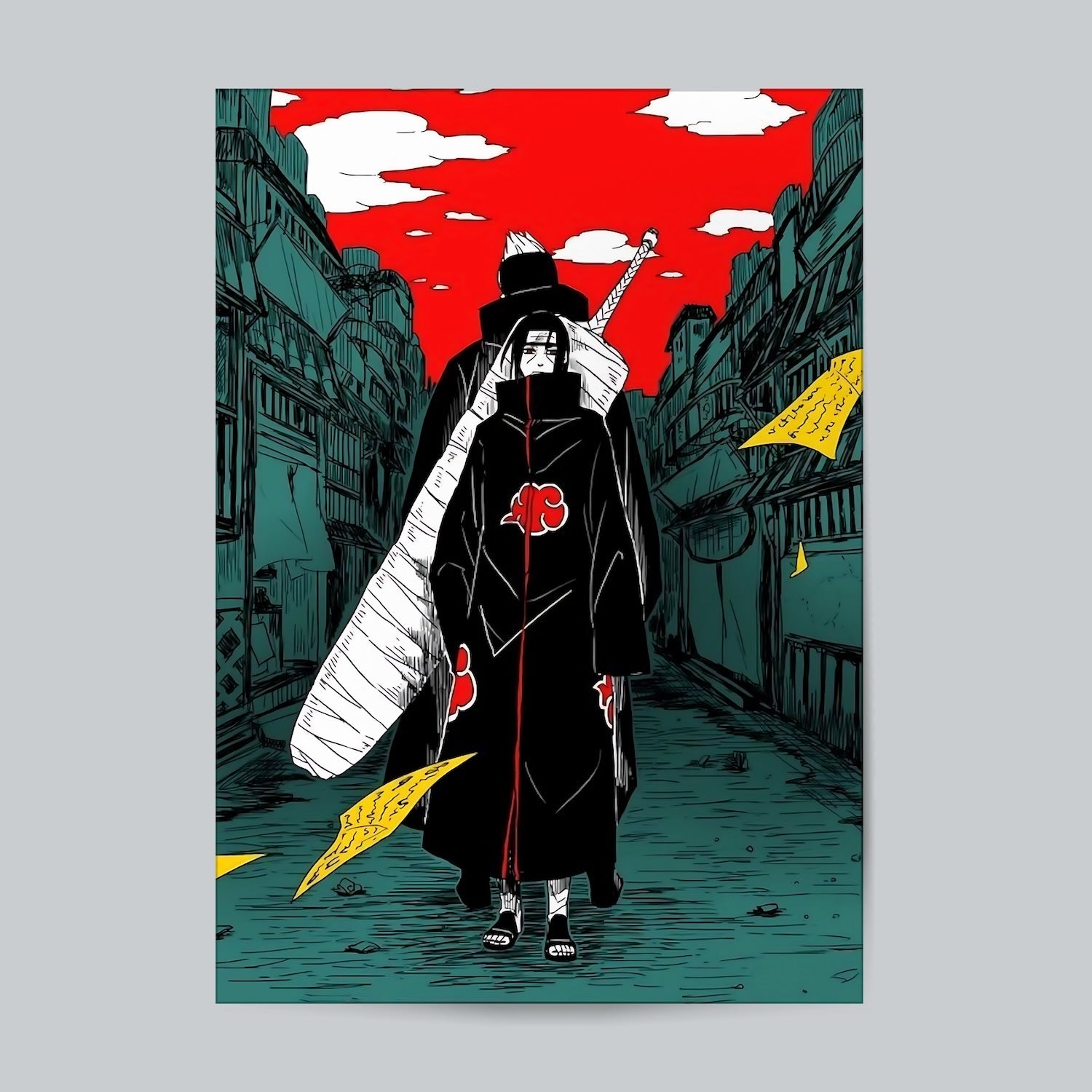 Itachi Kizame Naruto Shippuden #Anime Wall Poster Posters Postor Shop itachi-kizame-naruto-shippuden-anime-wall-poster Postor Shop 