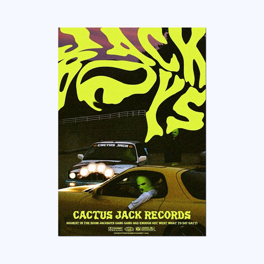 Jack Boys Cactus Jack Records- Abstract Wall Postor Posters Postor Shop jack-boys-cactus-jack-records-abstract-wall-poster Postor Shop 