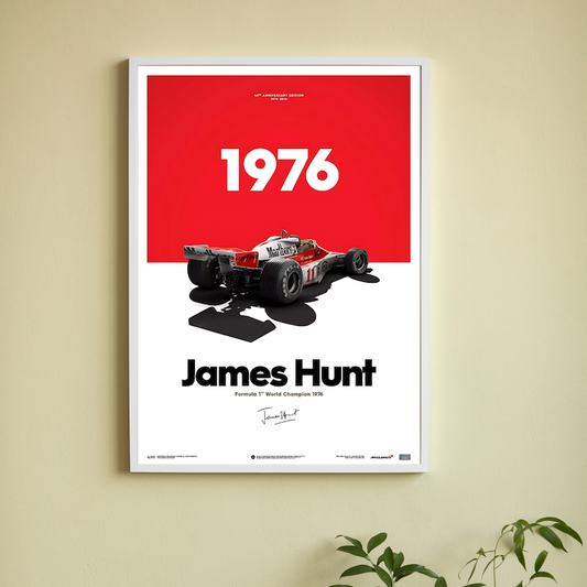 James Hunt Formula 1 Wall Poster Posters Postor Shop james-hunt-formula-1-wall-art-poster Postor Shop 
