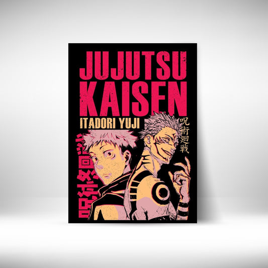 Juijutsu Kaisen Itadori Yuji Wall Postor Posters Postor Shop juijutsu-kaisen-itadori-yuji-wall-poster Postor Shop 