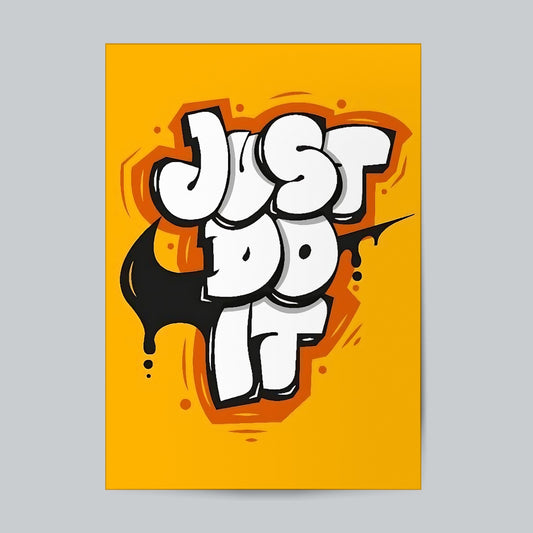 Just Do It #Typography Wall Poster Posters Postor Shop just-do-it-typography-wall-poster Postor Shop 