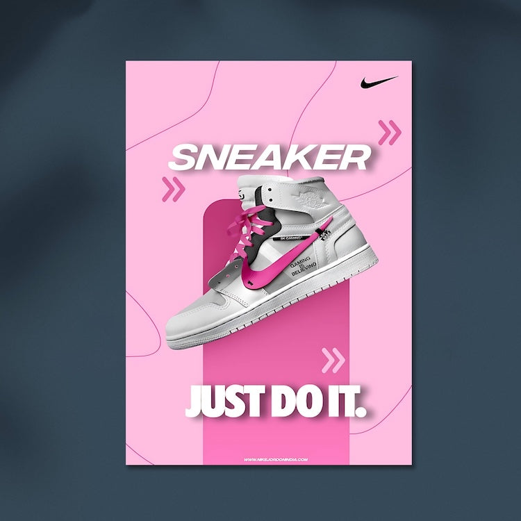 Just Do It  #Sneaker Wall Poster Posters Postor Shop just-do-it-sneaker-wall-poster Postor Shop 