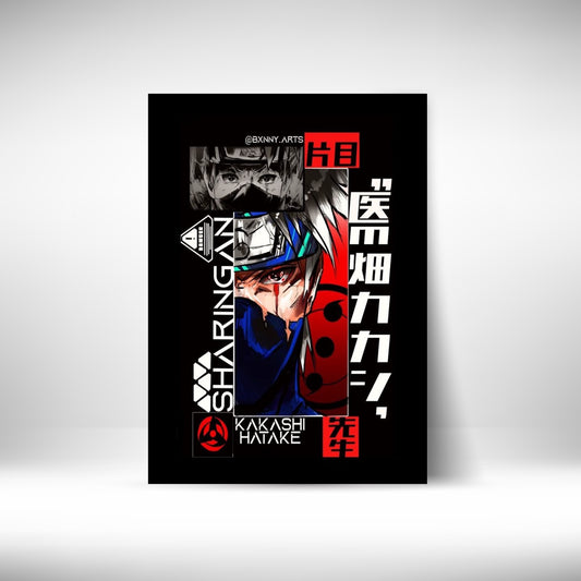 Kakashe Hatake Wall Postor Posters Postor Shop kakashe-hatake-wall-poster Postor Shop 