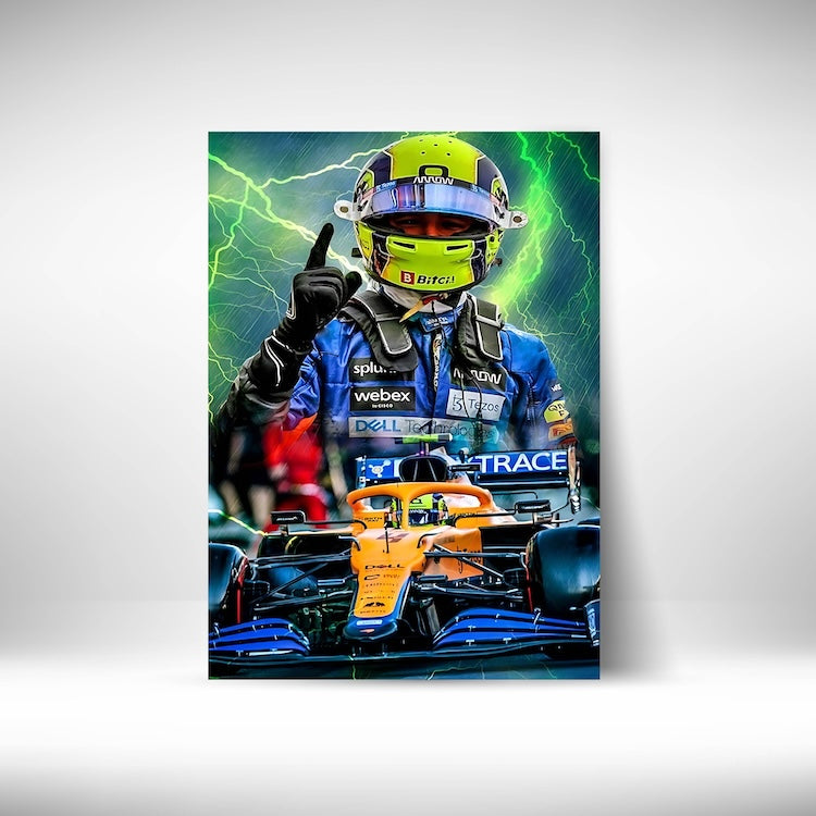 Lando Norris #F1 Wall Poster Posters Postor Shop lando-norris-f1-wall-poster Postor Shop 