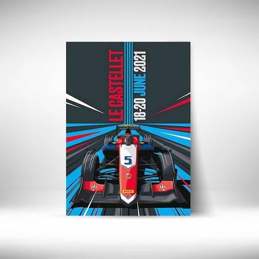 LeCastellet #F1 Wall Poster Posters Postor Shop lecastellet-f1-wall-poster Postor Shop 