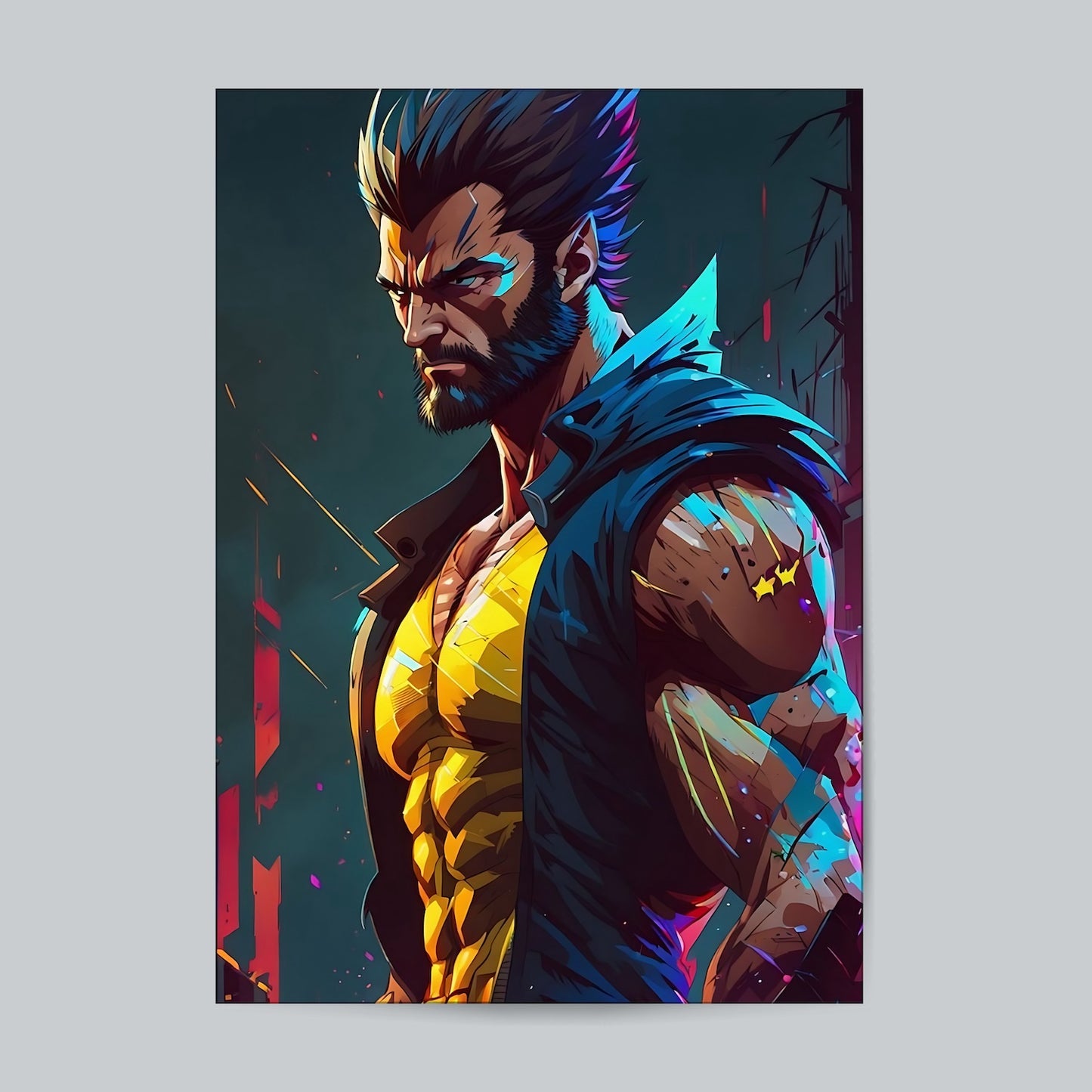 Logan - Marvel's X-Men Superhero #Movie Wall Poster. Posters Postor Shop logan-x-men-superhero-movie-wall-poster Postor Shop 