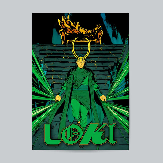 Loki-01 #Marvel Universe Wall Poster Posters Postor Shop loki-01-marvel-universe-wall-poster Postor Shop 