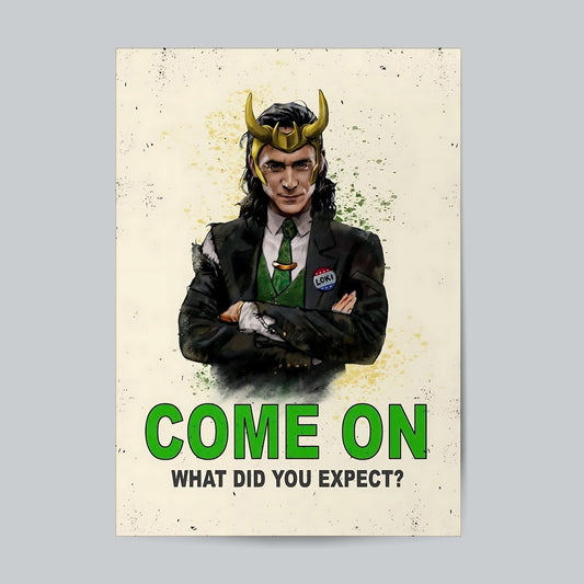 Loki-02 #Marvel Universe Wall Poster Posters Postor Shop loki-02-marvel-universe-wall-poster Postor Shop 