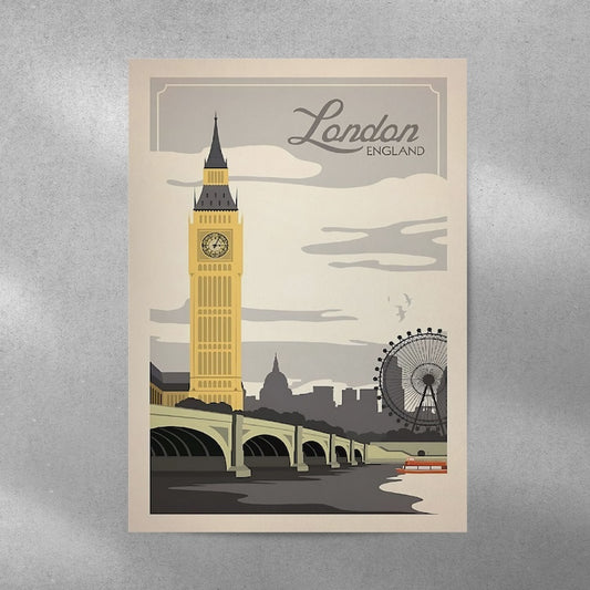 London #Aesthetic Wall Postor Posters Postor Shop london-aesthetic-wall-poster Postor Shop 