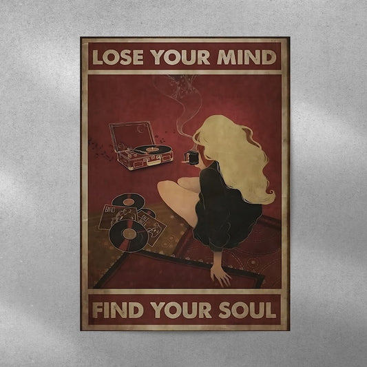 Loose Your Mind Find Your Soul #Aesthetic Wall Postor Posters Postor Shop loose-your-mind-find-your-soul-aesthetic-wall-poster Postor Shop 