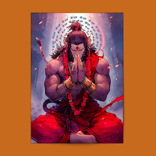 Lord Hanuman -03 #Hindu God Wall Poster Posters Postor Shop lord-hanuman-03-hindu-god-wall-poster Postor Shop 