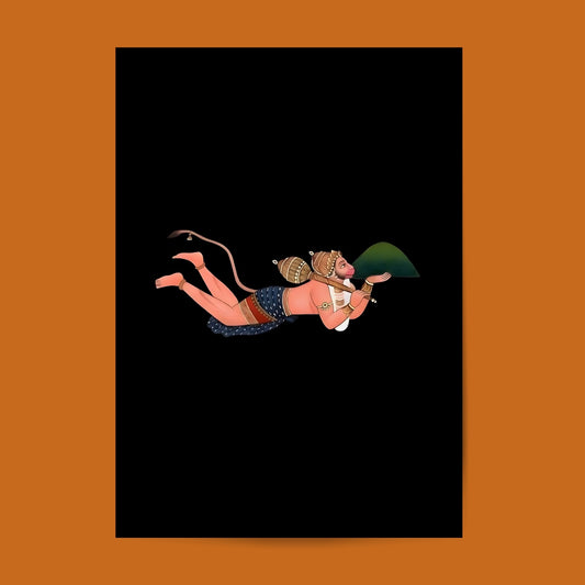 Lord Hanuman 04 #Hindu God Wall Poster Posters Postor Shop lord-hanuman-04-hindu-god-wall-poster Postor Shop 