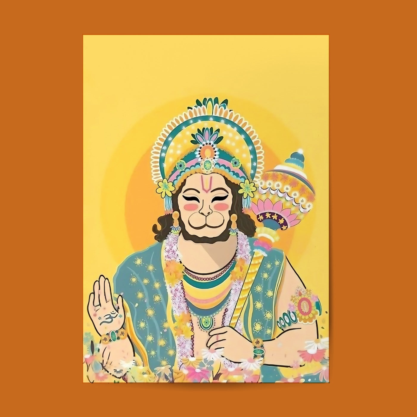 Lord Hanuman #Hindu God Wall Poster Posters Postor Shop lord-hanuman-hindu-god-wall-poster Postor Shop 