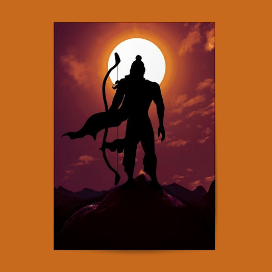 Lord Ram 01 #Hindu God Wall Poster Posters Postor Shop lord-ram-01-hindu-god-wall-poster Postor Shop 