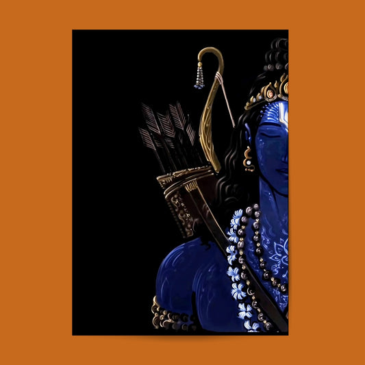 Lord Ram #Hindu God Wall Poster Posters Postor Shop lord-ram-hindu-god-wall-poster Postor Shop 