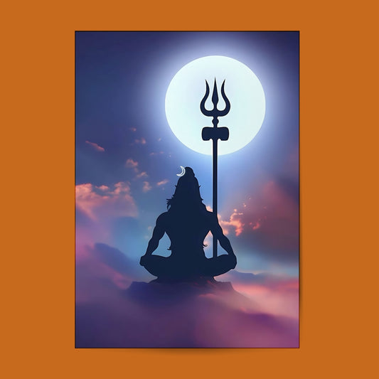 Lord Shiva -01 #Hindu God Wall Poster Posters Postor Shop lord-shiva-01-hindu-god-wall-poster Postor Shop 