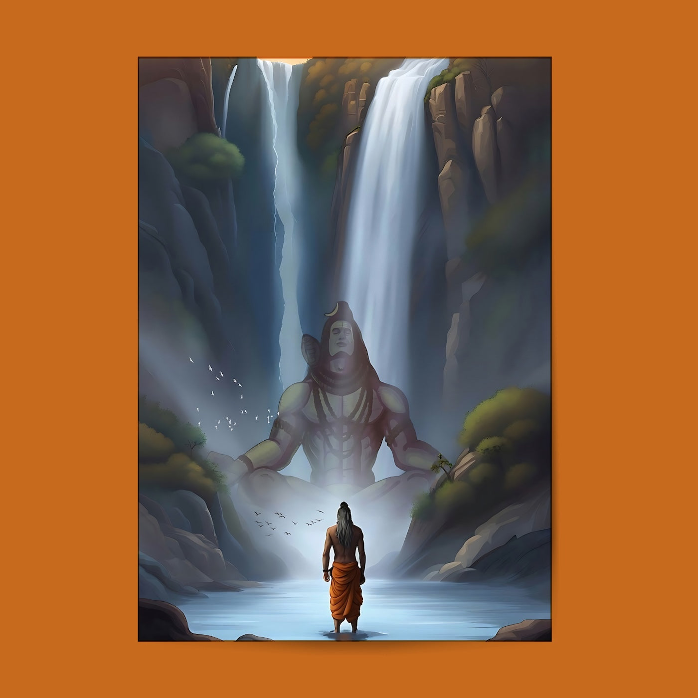 Lord Shiva -15 #Hindu God Wall Poster Posters Postor Shop lord-shiva-15-hindu-god-wall-poster Postor Shop 