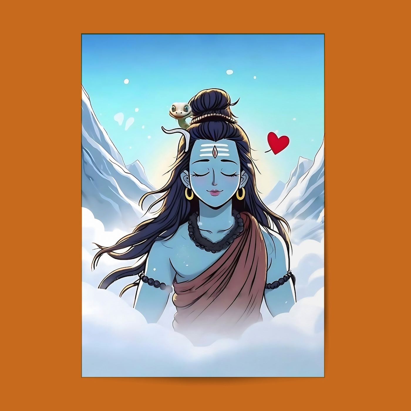 Lord Shiva -19 #Hindu God Wall Poster Posters Postor Shop lord-shiva-19-hindu-god-wall-poster Postor Shop 