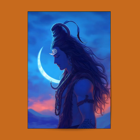 Lord Shiva -21 #Hindu God Wall Poster Posters Postor Shop lord-shiva-21-hindu-god-wall-poster Postor Shop 