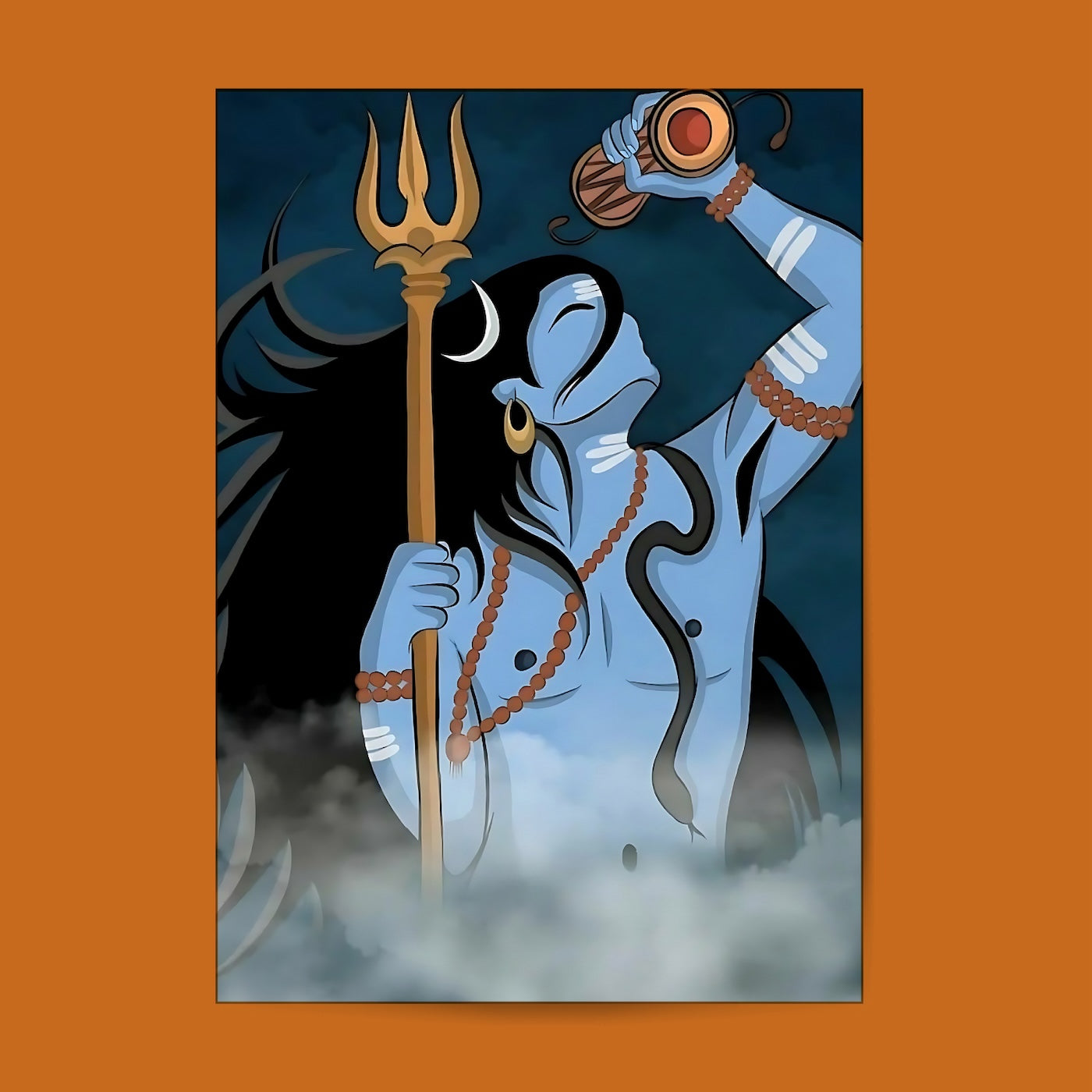 Lord Shiva 24 #Hindu God Wall Poster Posters Postor Shop lord-shiva-24-hindu-god-wall-poster Postor Shop 