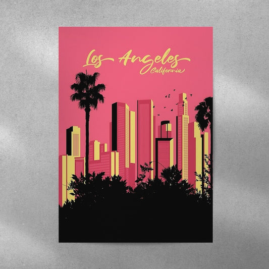 Los Angles #Aesthetic Wall Postor Posters Postor Shop los-angles-aesthetic-wall-poster Postor Shop 