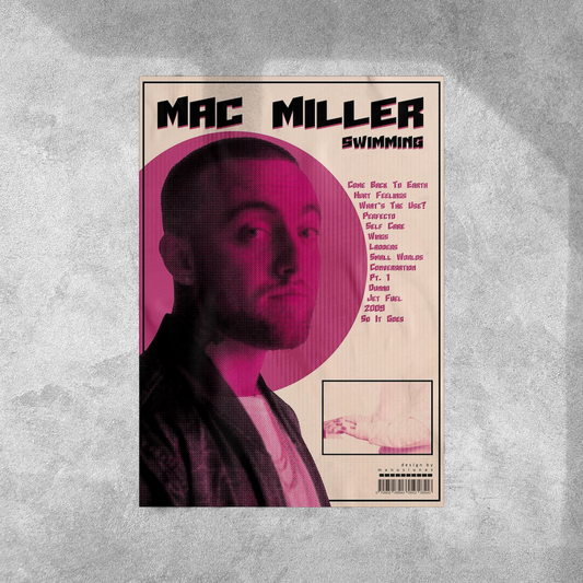 Mac Miller Wall Postor Posters Postor Shop mac-miller-wall-poster Postor Shop 