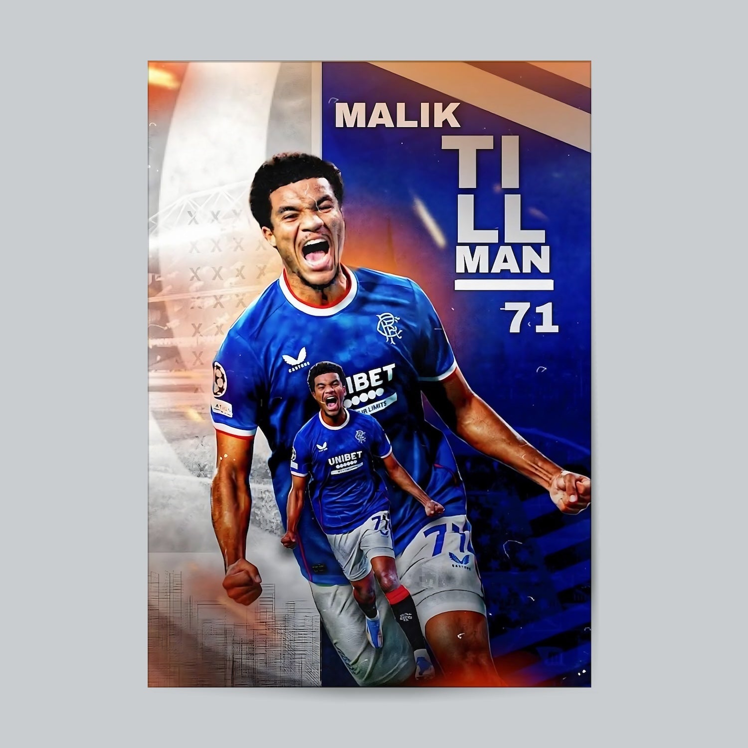 Malik Till Man #Football Wall Poster Posters Postor Shop malik-till-man-football-wall-poster Postor Shop 