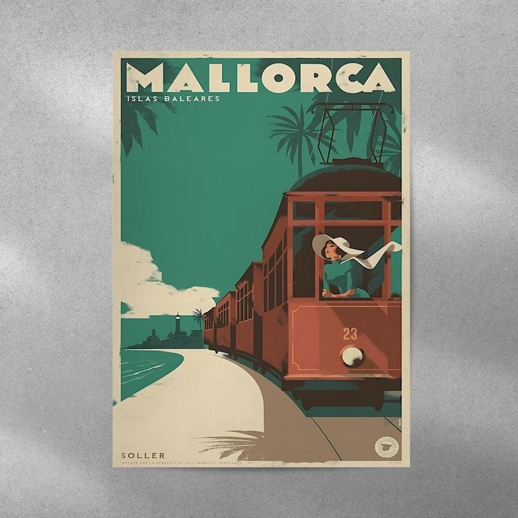 Mallorca #Aesthetic Wall Postor Posters Postor Shop mallorca-aesthetic-wall-poster Postor Shop 