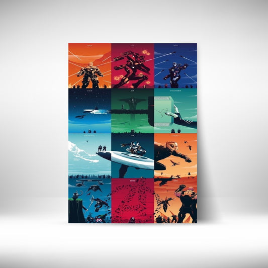 Marvel Fandom Wall Postor Posters Postor Shop marvel-fandom-wall-poster Postor Shop 