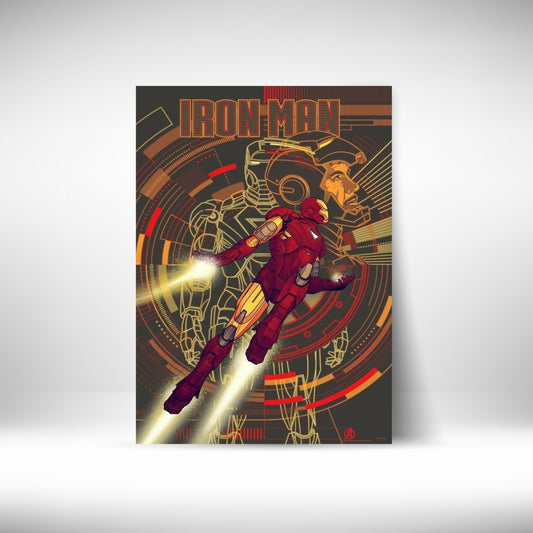 Marvel's Iron Man Tony Stark Wall Postor Posters Postor Shop marvels-iron-man-tony-stark-wall-poster Postor Shop 