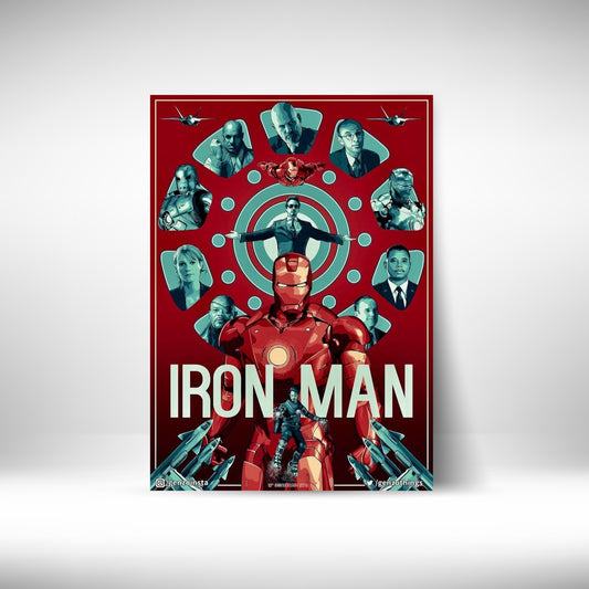 Marvel's Iron Man Wall Postor Posters Postor Shop marvels-iron-man-wall-poster Postor Shop 