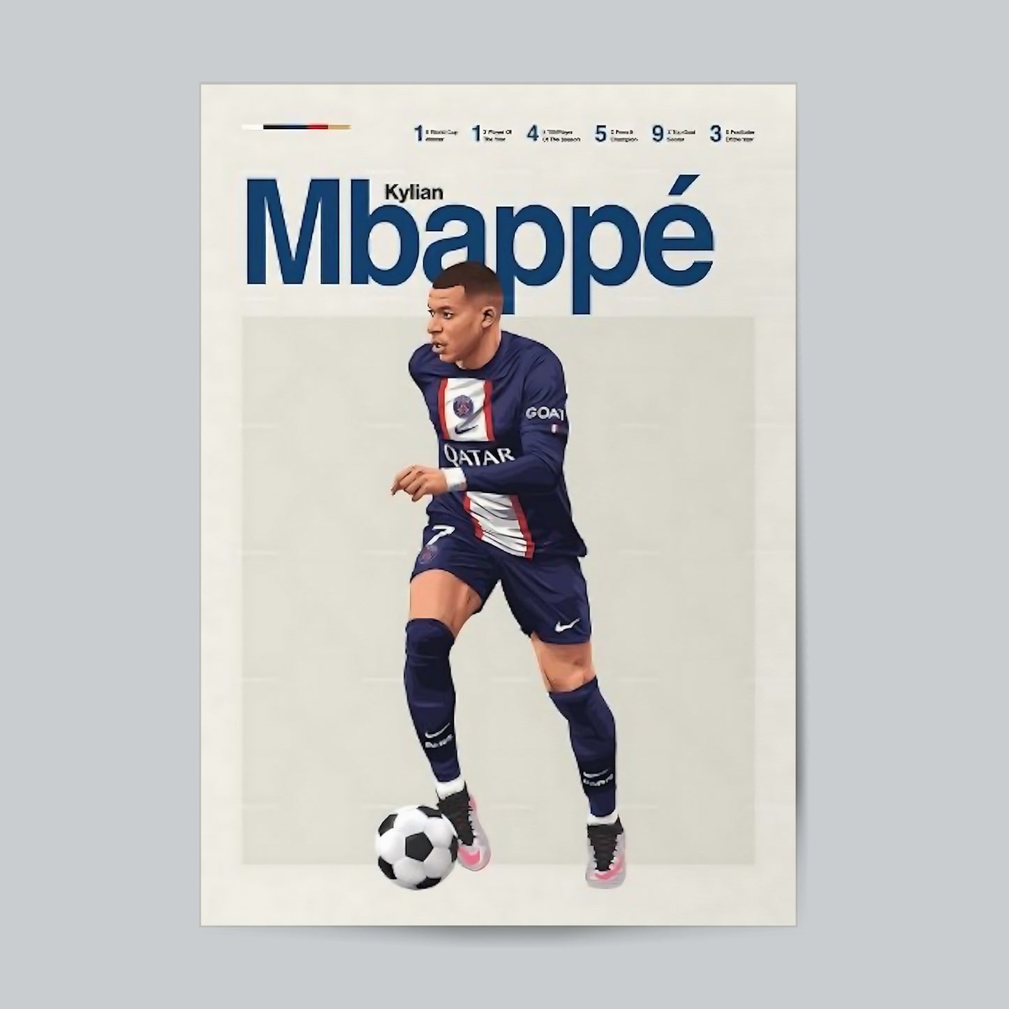 Mbappe #Football Wall Poster Posters Postor Shop mbappe-football-wall-poster Postor Shop 