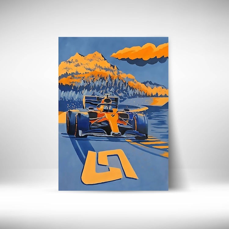 McLaren #F1 Wall Poster Posters Postor Shop mclaren-f1-wall-poster Postor Shop 