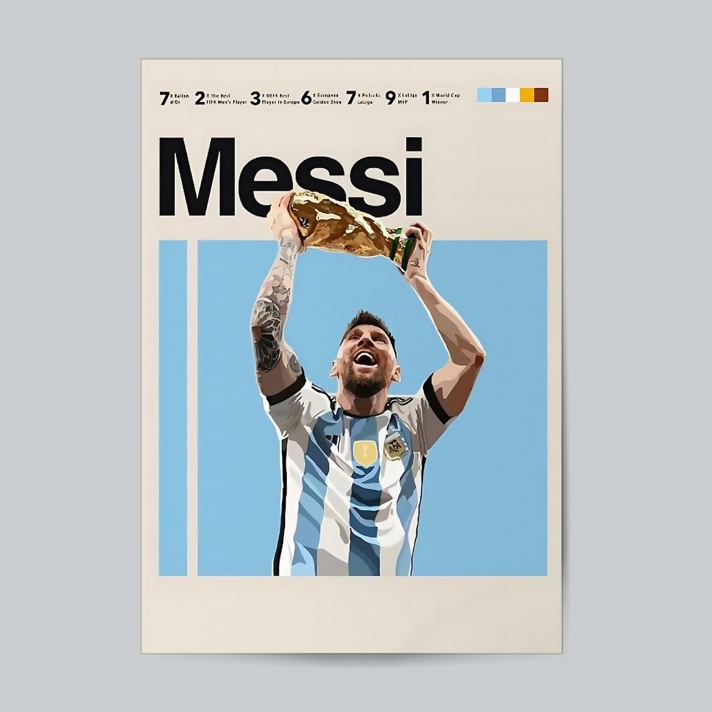 Messi #Football-03 Wall Poster Posters Postor Shop messi-football-03-wall-poster Postor Shop 