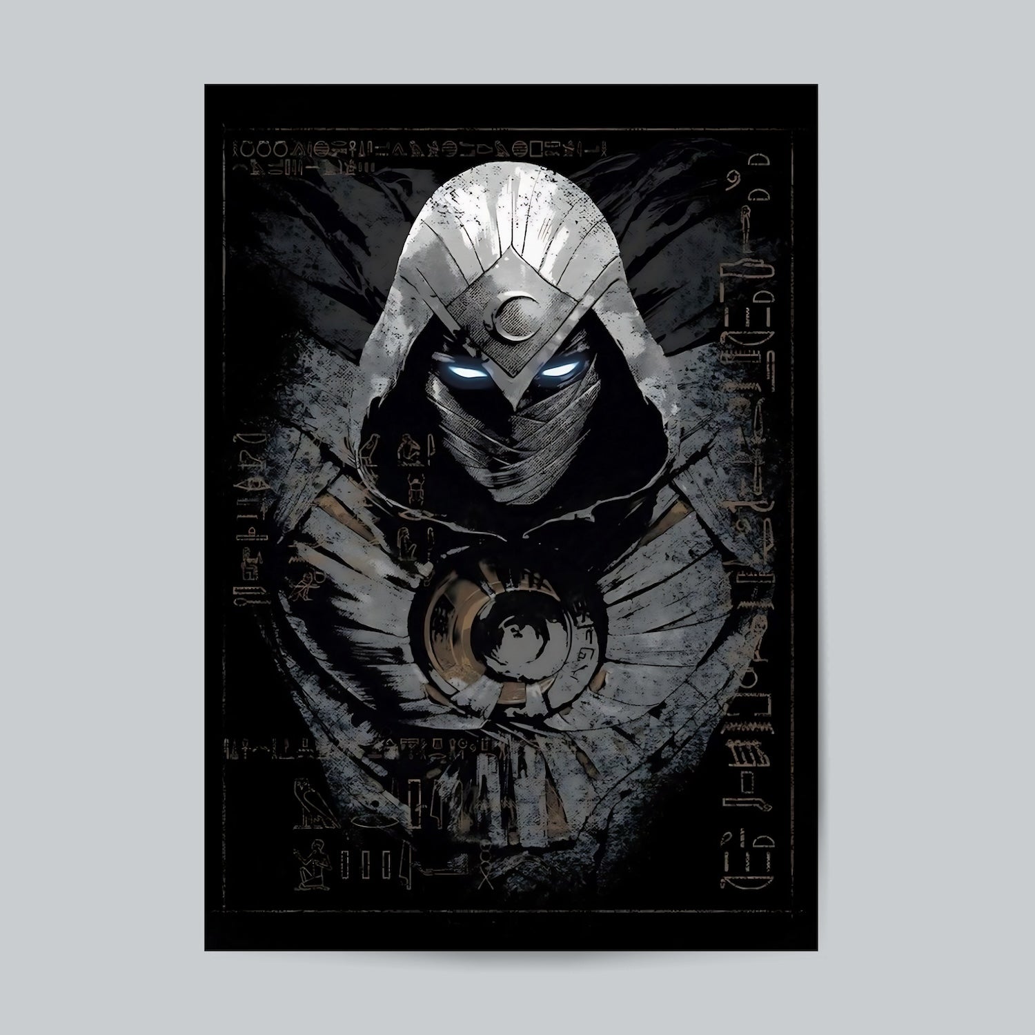 Moonknight Marvel Superhero #Movie Wall Poster Posters Postor Shop moonknight-marvel-superhero-movie-wall-poster Postor Shop 