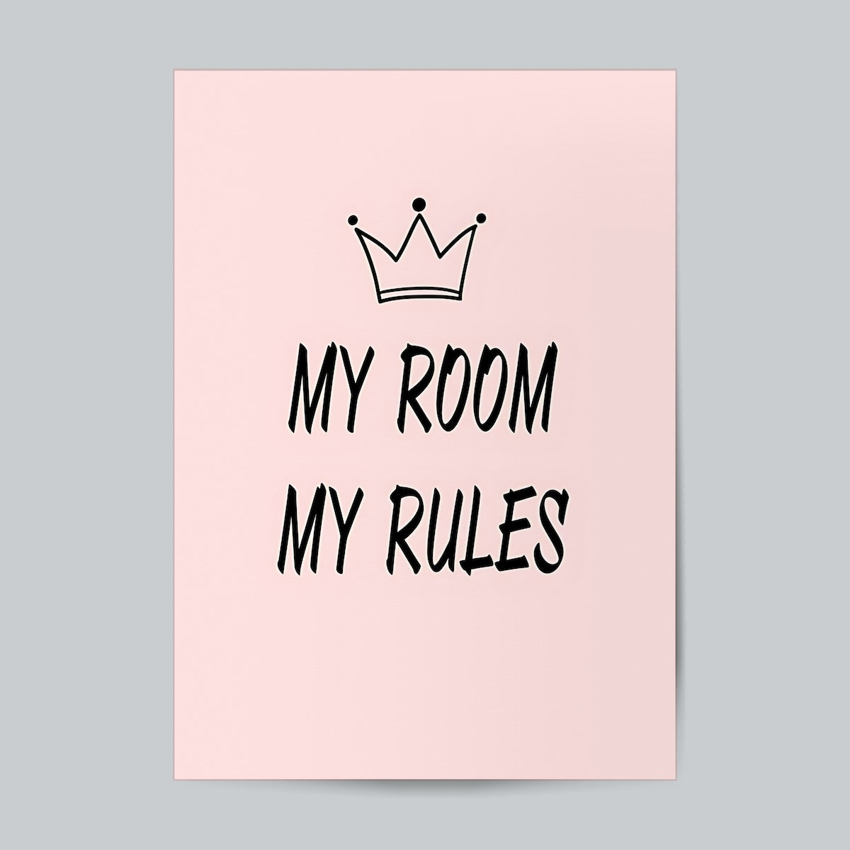 My Room My Rules Girl Poster Posters Postor Shop my-room-my-rules-girl-poster Postor Shop 