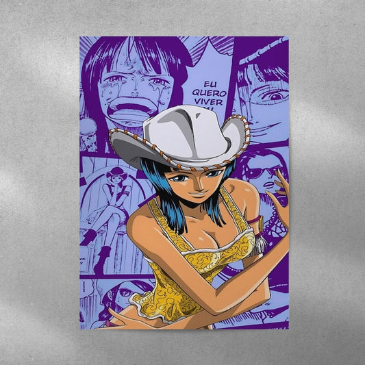 Nico Robin Comic- One Piece #Wall Postor Posters Postor Shop nico-robin-comic-one-piece-wall-poster Postor Shop 