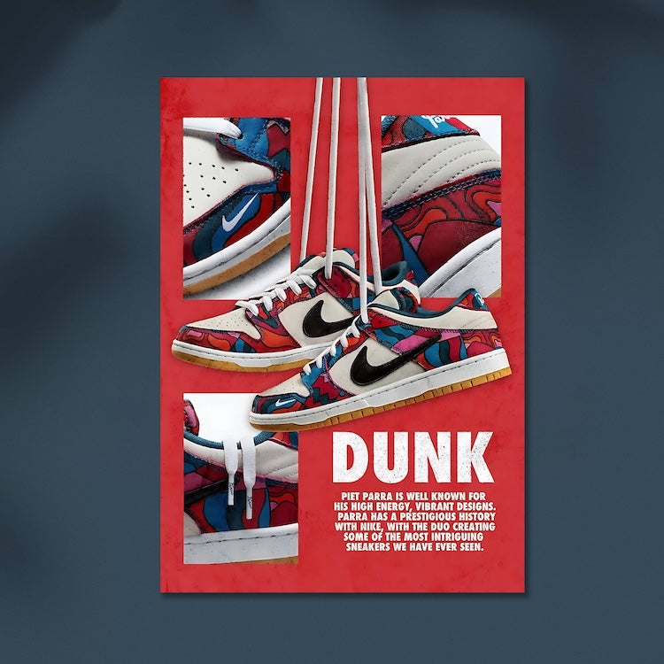 Nike Dunk #Sneaker Wall Poster Posters Postor Shop nike-dunk-sneaker-wall-poster Postor Shop 