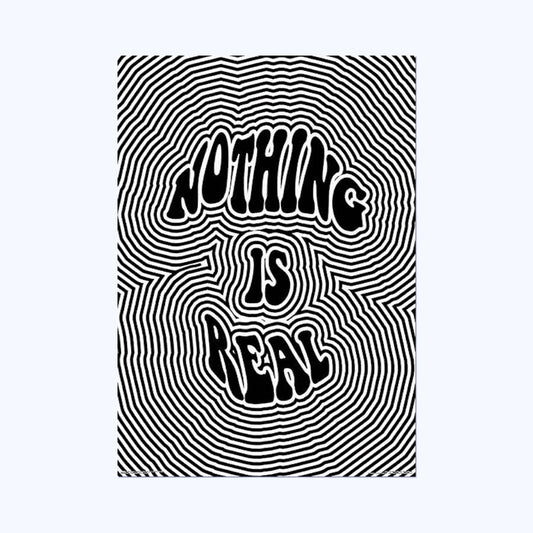 Nothing is Real- Abstract Wall Postor Posters Postor Shop nothing-is-real-abstract-wall-poster Postor Shop 