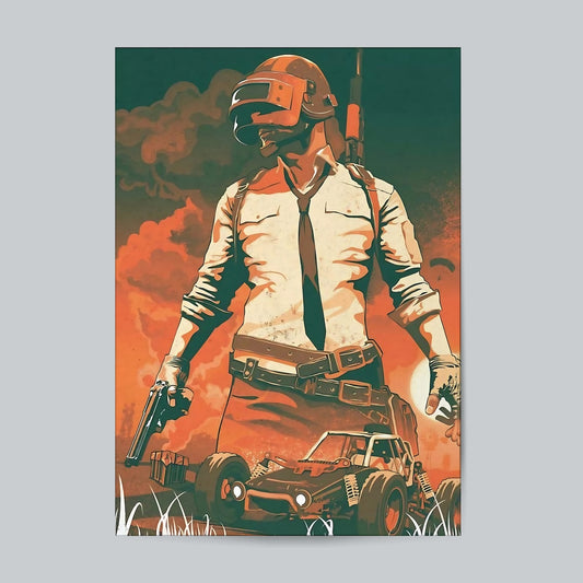 PUBG #Game-01 Wall Poster Posters Postor Shop pubg-game-01-wall-poster Postor Shop 