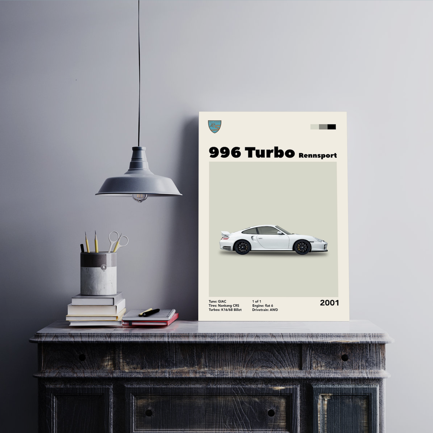 Porsche 992 Rensport Wall Postor Posters Postor Shop porsche-992-rensport-wall-poster Postor Shop