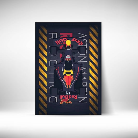 Redbull F1 Racecar #F1 Wall Poster Posters Postor Shop redbull-f1-racecar-f1-wall-poster Postor Shop 