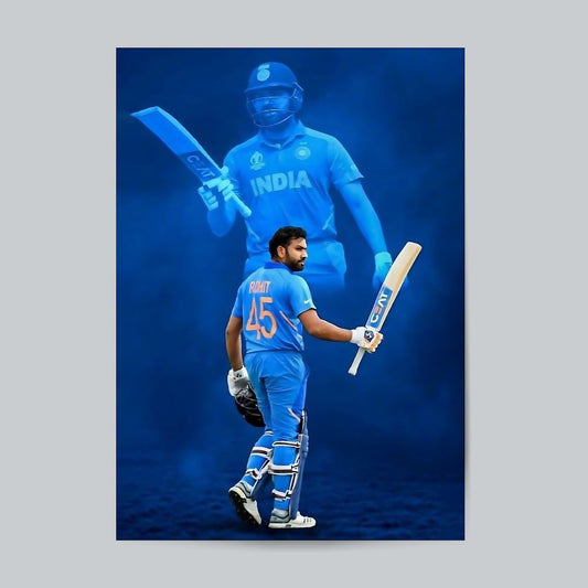 Rohit Sharma #Cricket-03 Wall Poster Posters Postor Shop rohit-sharma-cricket-03-wall-poster Postor Shop 