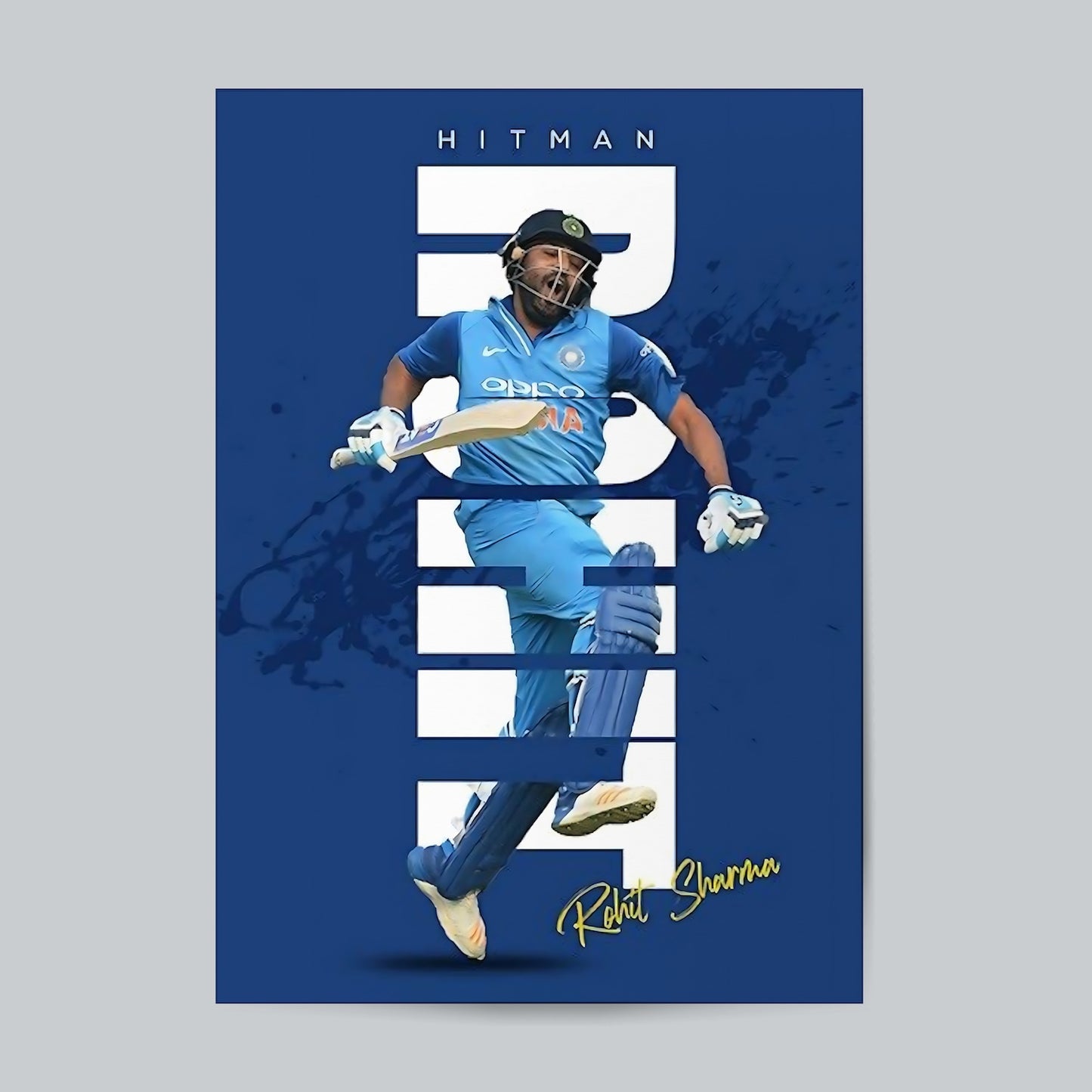 Rohit Sharma #Cricket-04 Wall Poster Posters Postor Shop rohit-sharma-cricket-04-wall-poster Postor Shop 