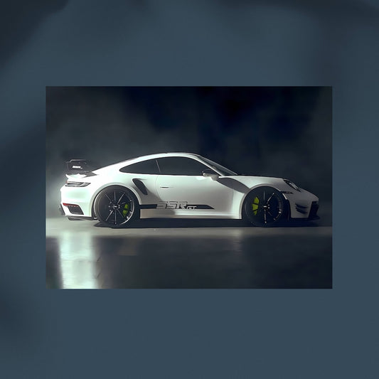 SSR GT Porsche- Horizontal Wall Postor Posters Postor Shop ssr-gt-porsche-horizontal-wall-poster Postor Shop 