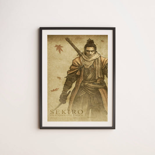 Sekiro #Antagonist- Wall Postor Posters Postor Shop sekiro-antagonist-wall-poster Postor Shop 