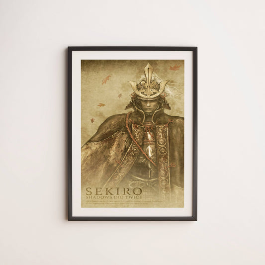 Sekiro #Protagonist- Wall Postor Posters Postor Shop sekiro-protagonist-wall-poster Postor Shop 