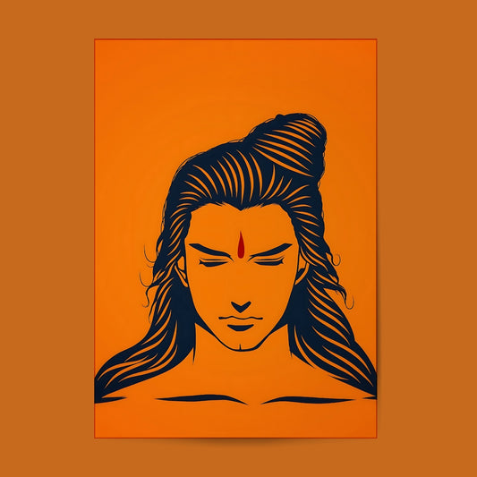 Shree Ram #Hindu God Wall Poster Posters Postor Shop shree-ram-hindu-god-wall-poster Postor Shop 