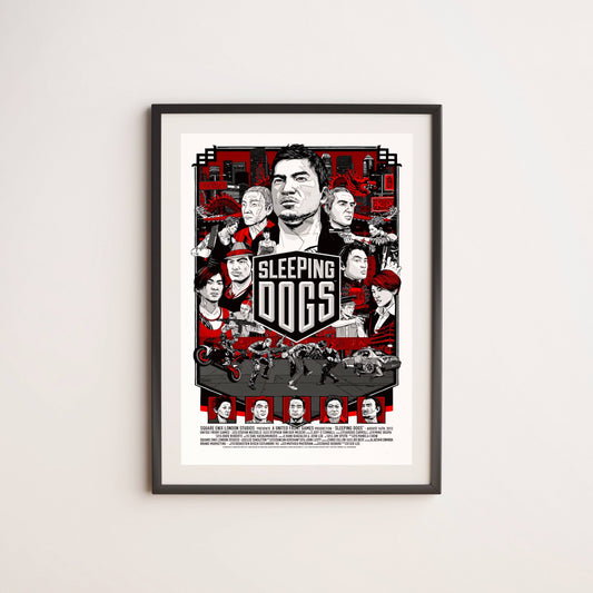 Sleeping Dogs- Wall Postor Posters Postor Shop sleeping-dogs-wall-poster Postor Shop 